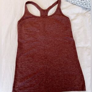 lululemon athletica Brown Tank Top